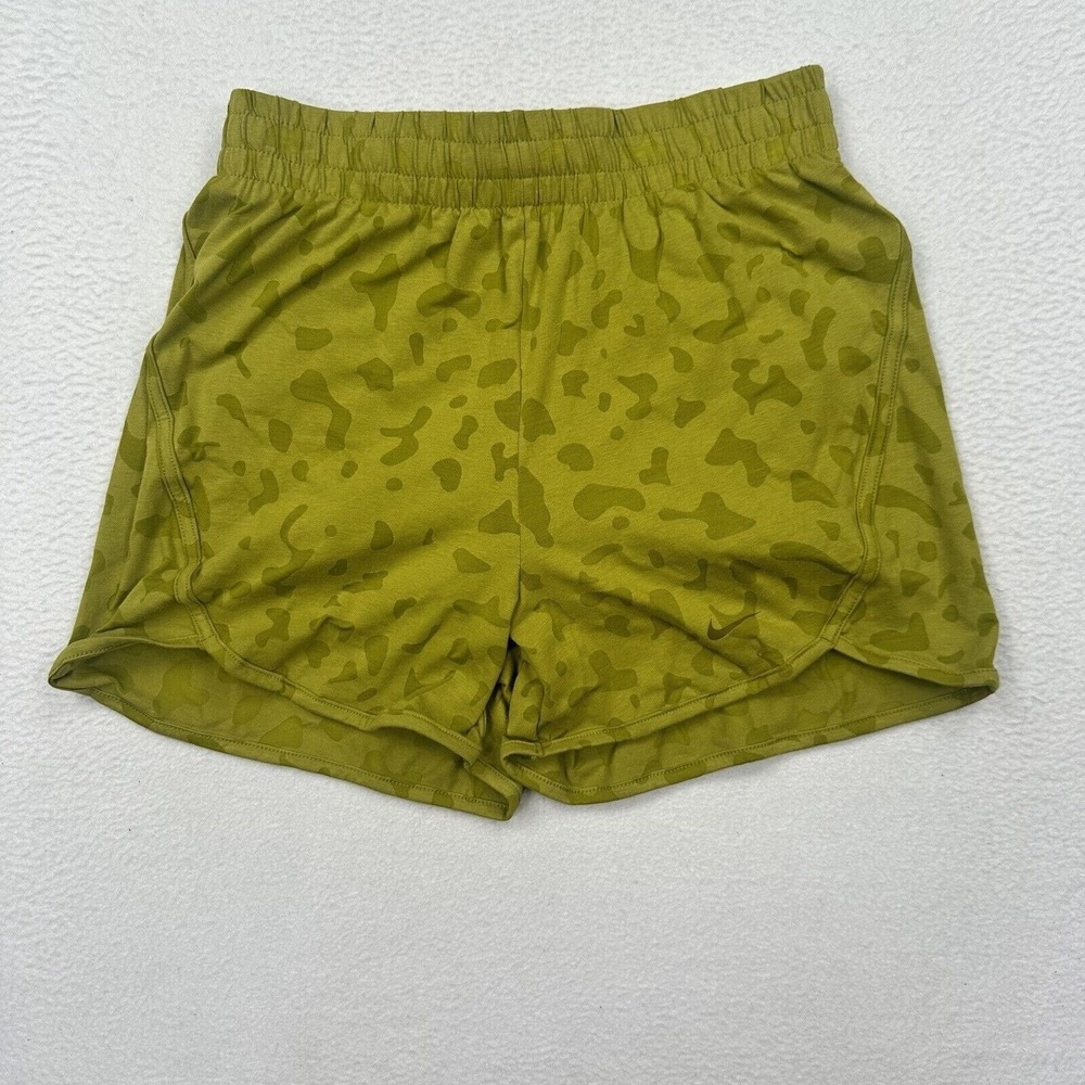 Nike Girl's DriFit Knit High-Rise‎ Shorts, XL, Green